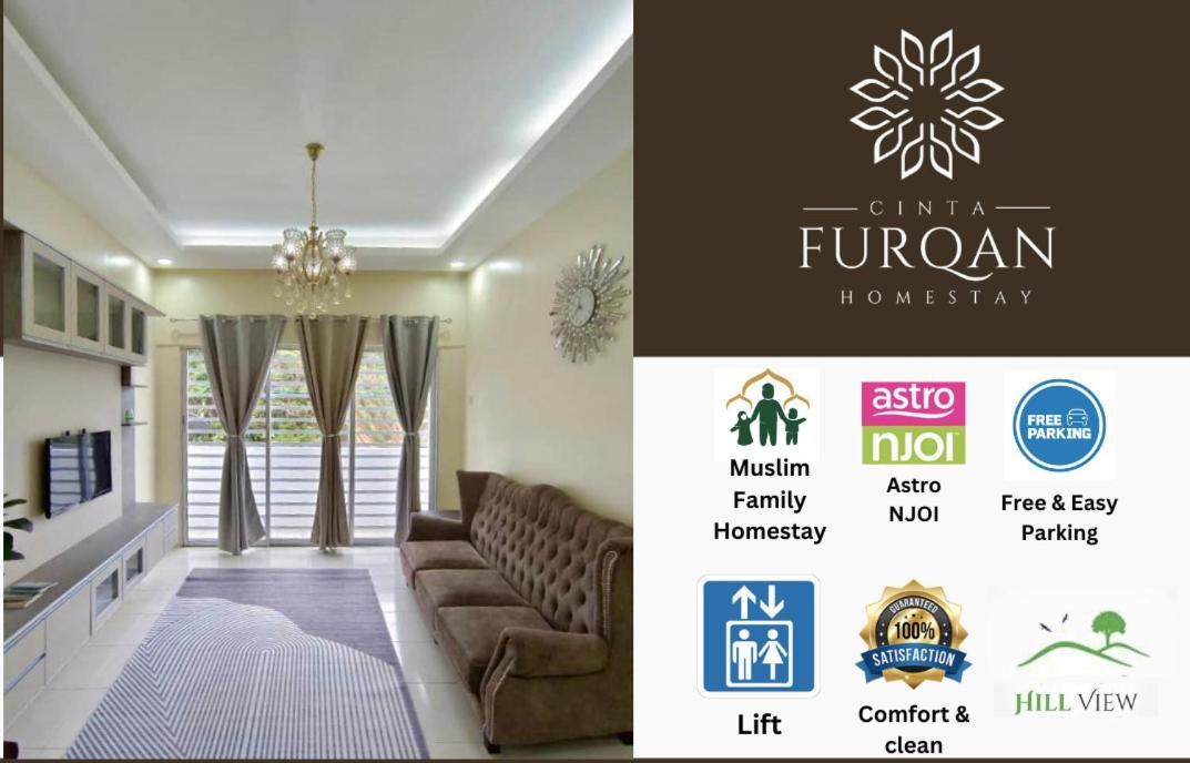 Homestay Cinta Furqan 1 - Apartment Cameron Highland タナ・ラタ エクステリア 写真